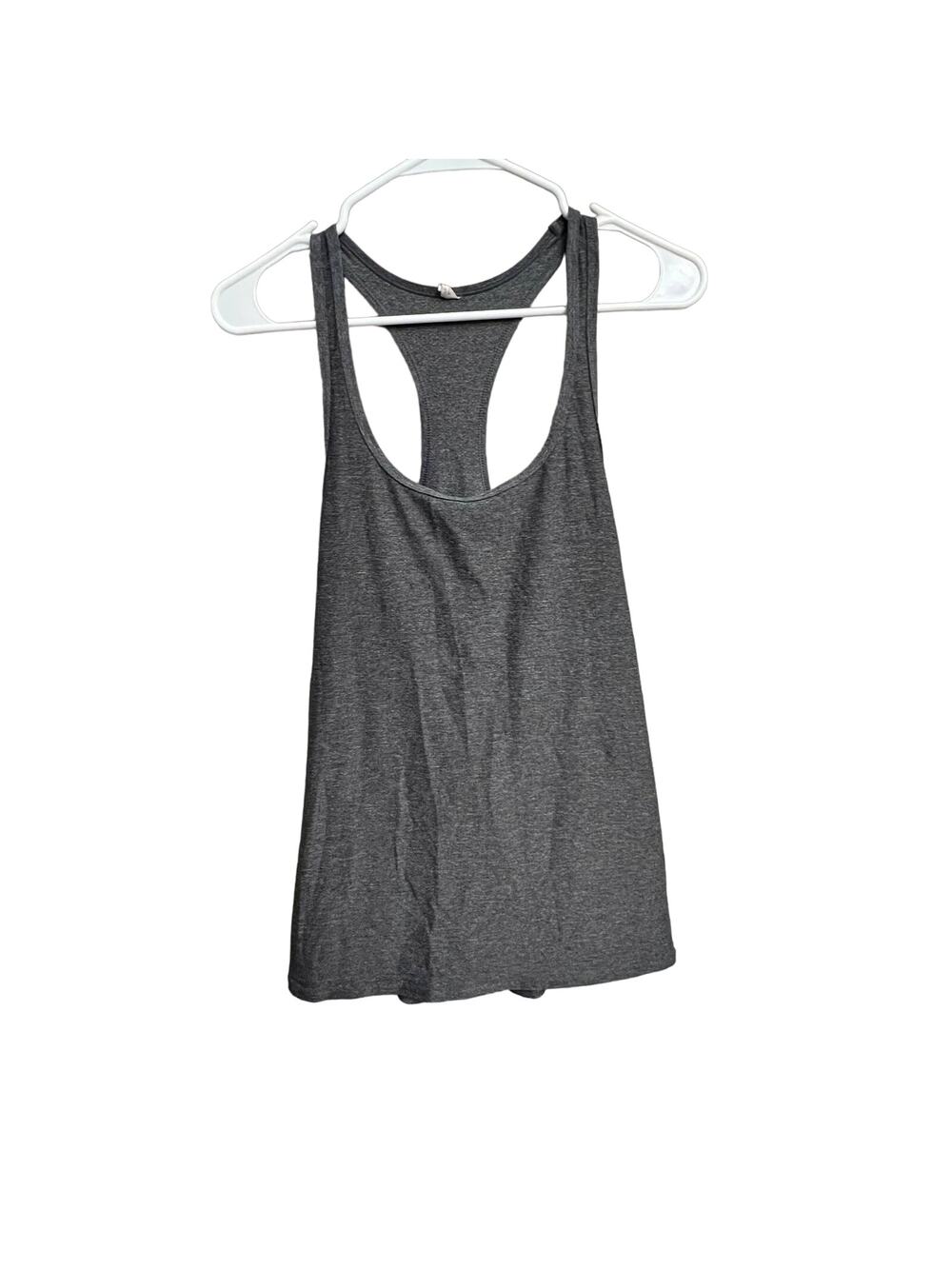 Under Armour Tank Top Women's Size Small S Gray Heat gear Fitted Athletic Shirt